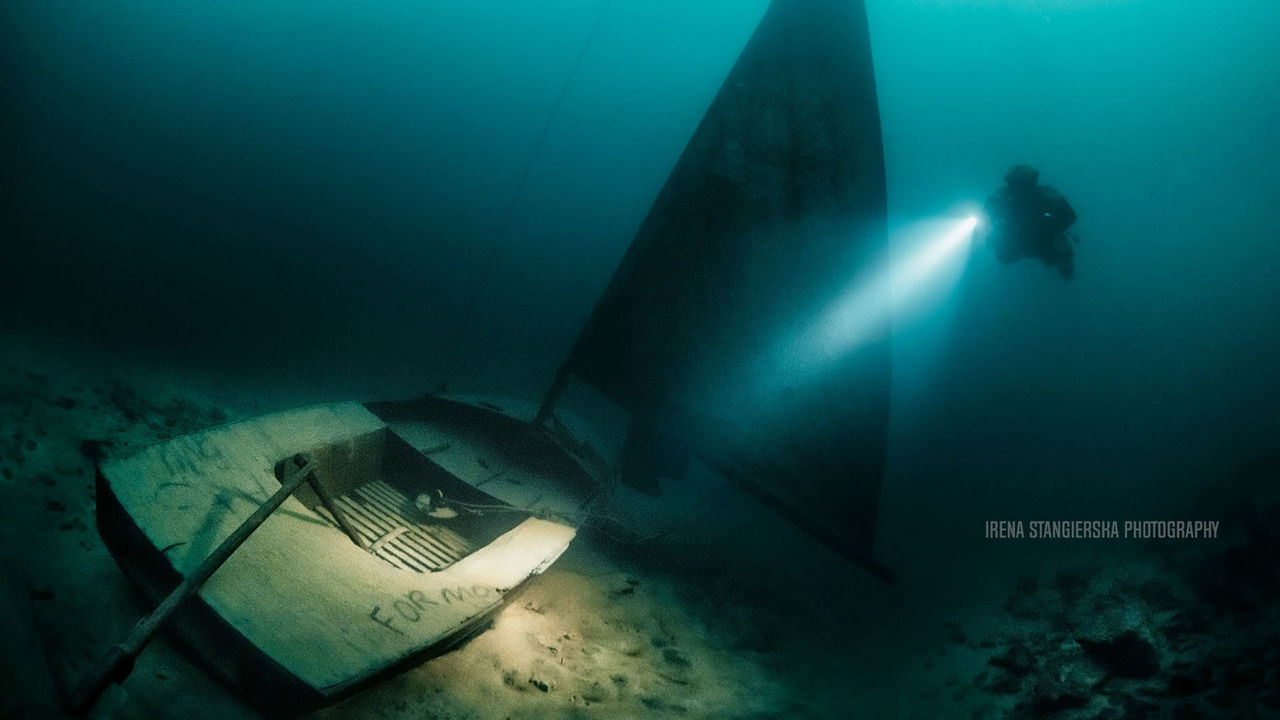 洞穴潛水照明，水下探險燈，分體式潛水電筒 