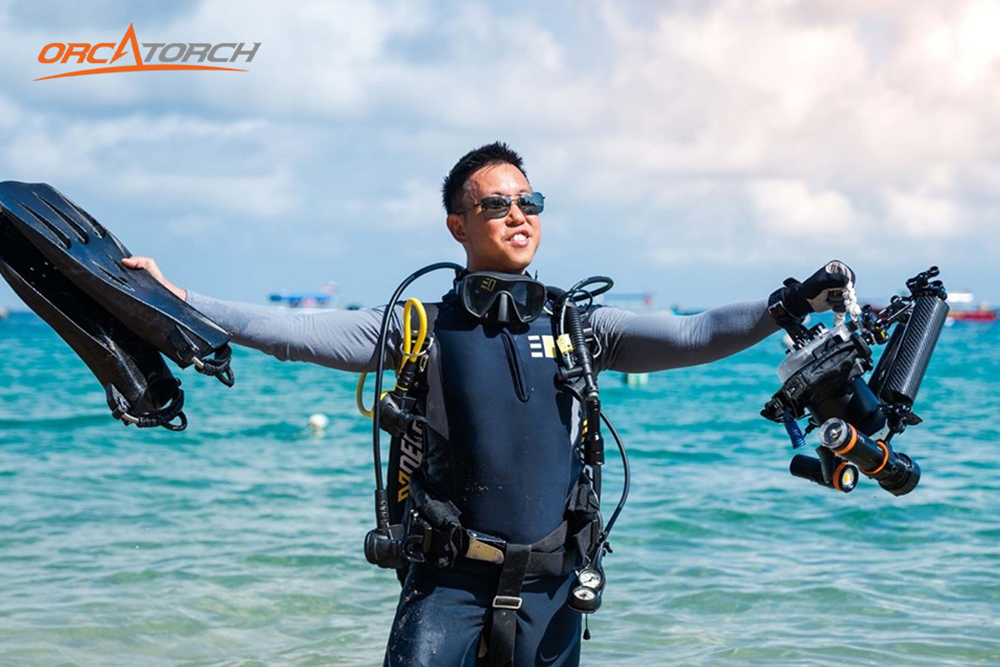 提升戶外（wài）潛水的（de）體驗感｜OrcaTorch潛水