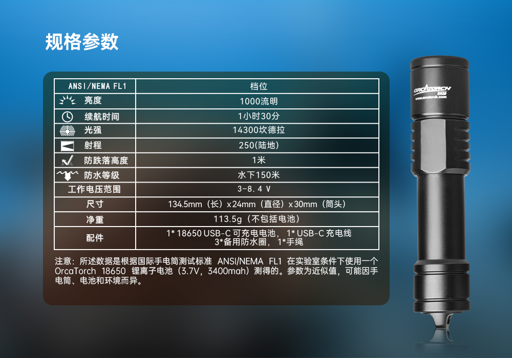 草莓视频官网OrcaTorch D520迷你潛(qián)水手電,小巧手電筒,便捷式潛水手電筒,洞穴(xué)潛水燈 草莓视频官网OrcaTorch D520迷你(nǐ)潛水手電,小巧手(shǒu)電筒,便捷式潛水手電筒,洞穴潛水燈