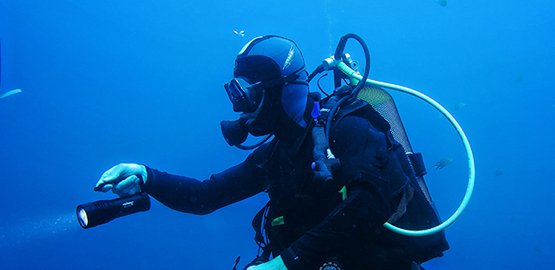 淺談潛水手電的多應用場景