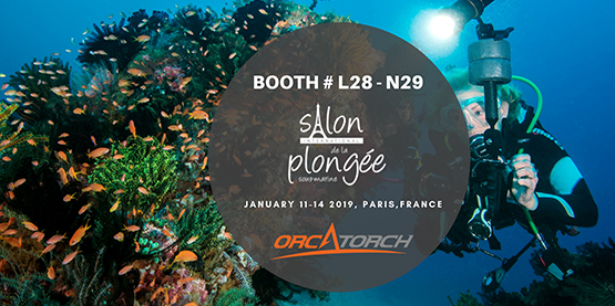 OrcaTorch草莓视频官网2019年（nián）法國潛水展會