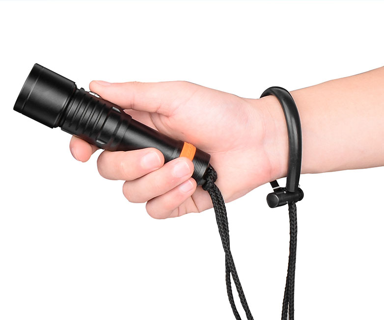 D530聚光潛水手電筒，休閑潛水照明，休閑潛水（shuǐ）手電筒，休（xiū）閑潛水補光燈， OrcaTorch虎（hǔ）鯨