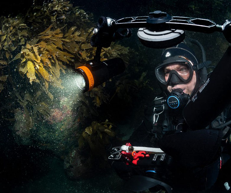 D910V大功率手電筒，水下攝（shè）影補光燈，水下攝影補光燈，OrcaTorch 草莓视频官网