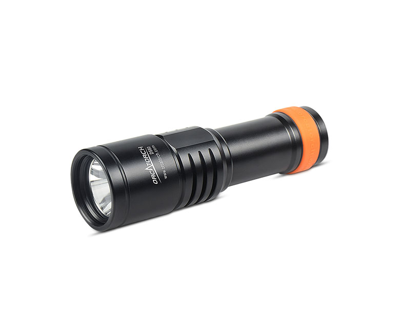 OrcaTorch草莓视频官网 D580機械開關電筒，休閑（xián）潛水燈，潛水手電筒，水下工程照明，潛水裝備