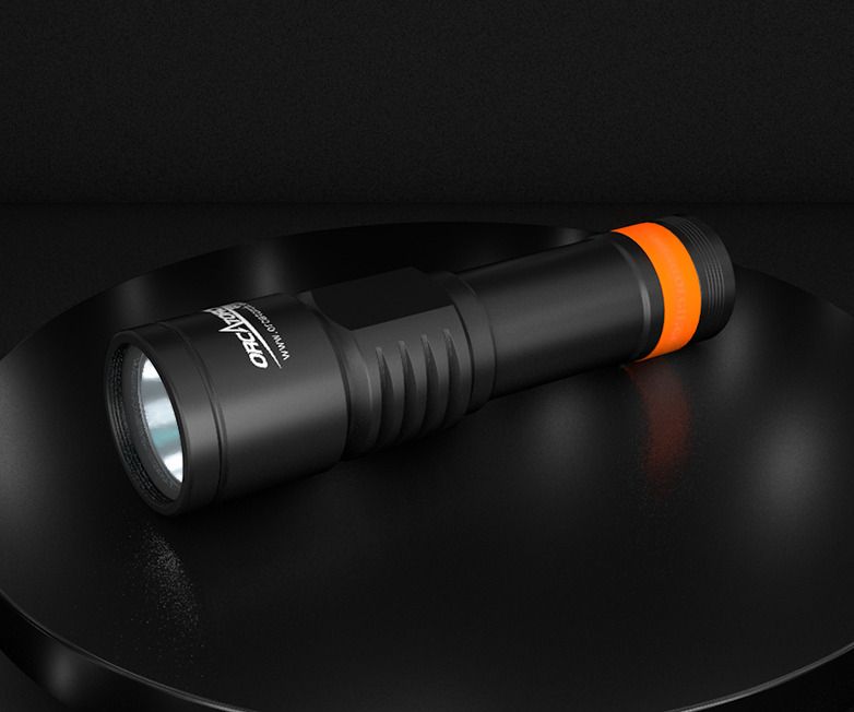 D700休閑潛水手（shǒu）電筒_D700水下照明燈_D700潛水（shuǐ）手電_D700手持手（shǒu）電（diàn）_OrcaTorch草莓视频官网