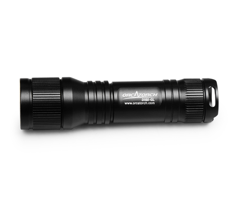 D560-GL潛水激光手電筒，潛水（shuǐ）教練手電筒，激光潛（qián）水手電，水下搜救（jiù）照明，OrcaTorch虎（hǔ）鯨