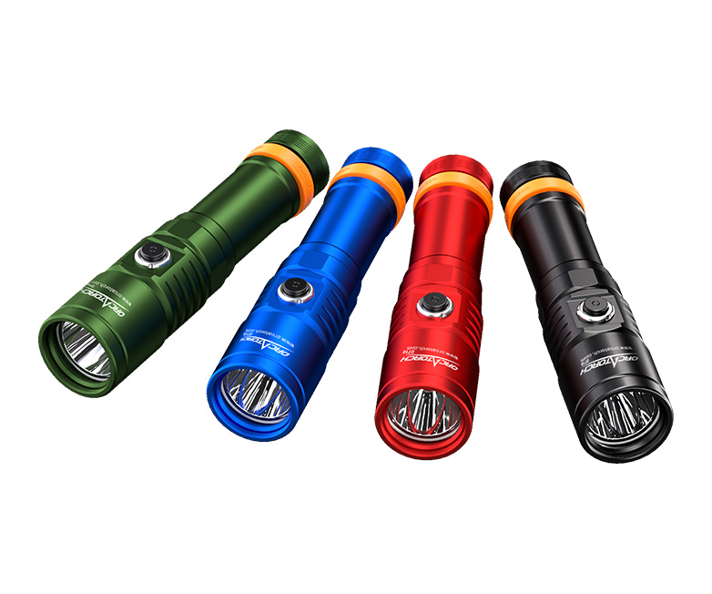 D710潛（qián）水手電筒，D710休閑潛水（shuǐ）手電筒，D710潛水燈（dēng），D710潛水攝影燈，D710手持（chí）手電，OrcaTorch草莓视频官网