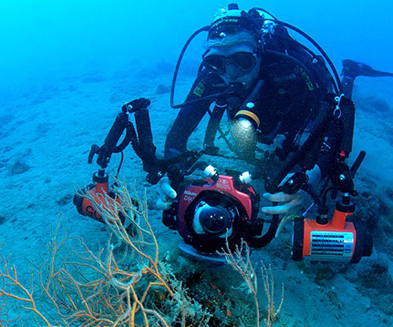 D910V大功率手電筒，水下攝影補光燈，水下攝影補光燈（dēng），OrcaTorch 草莓视频官网