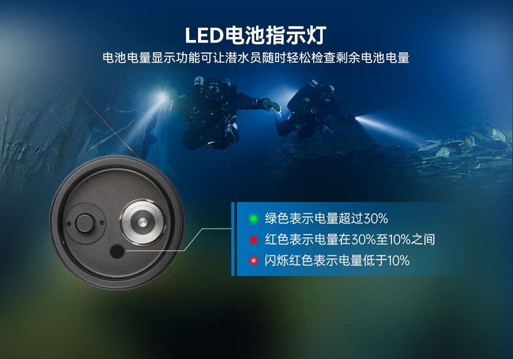 D920潛水無線主燈,水下技術主燈,潛水照明燈,水域救(jiù)援照明(míng),虎(hǔ)鯨(jīng)OrcaTorch