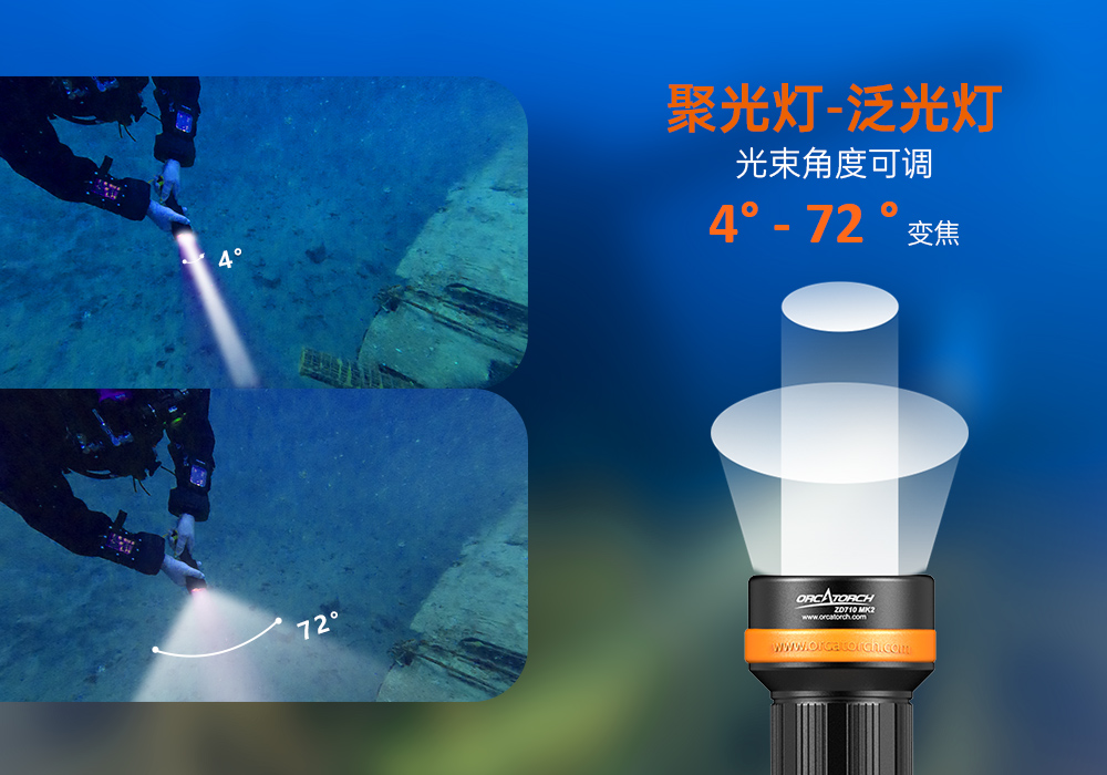 草莓视频官网OrcaTorch,ZD710 MK2變焦潛水燈,ZD710 MK2技術潛水(shuǐ)手電筒,水下探險照明,水下搜索燈,沉船照明燈,變焦潛水手電 虎(hǔ)鯨OrcaTorch,ZD710 MK2變焦(jiāo)潛水燈,ZD710 MK2技術潛水手電筒,水下探險照明,水下搜(sōu)索燈,沉船照明燈,變焦(jiāo)潛水手電